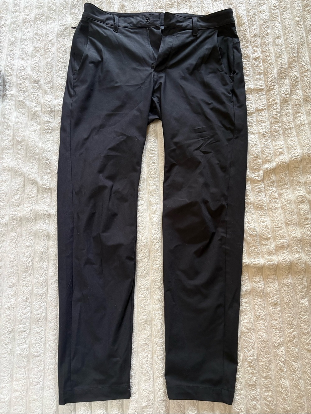 Fabletics Men's Black Slim Fit Pants